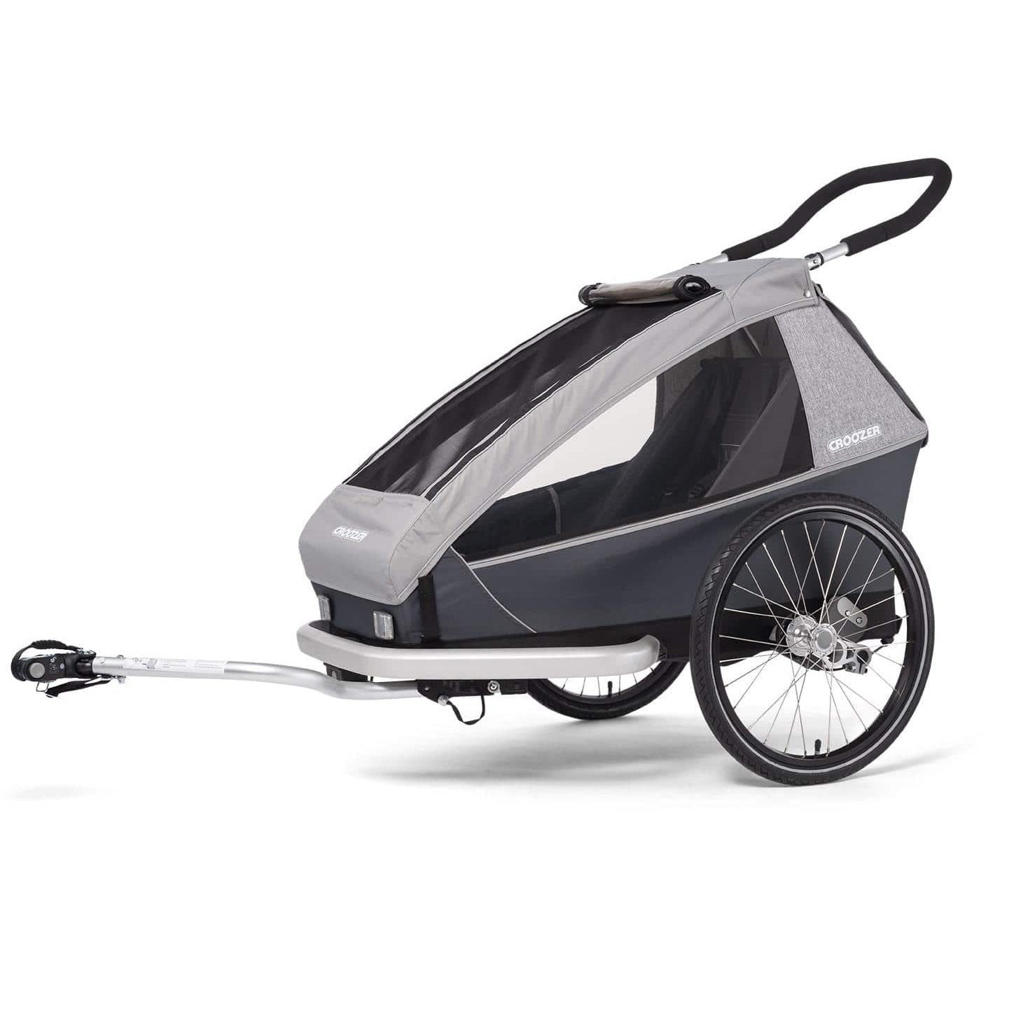 Croozer_Kid_Keeke_1_Stone_grey_2020 Croozer_Kid_Keeke_1_Stone_grey_2020